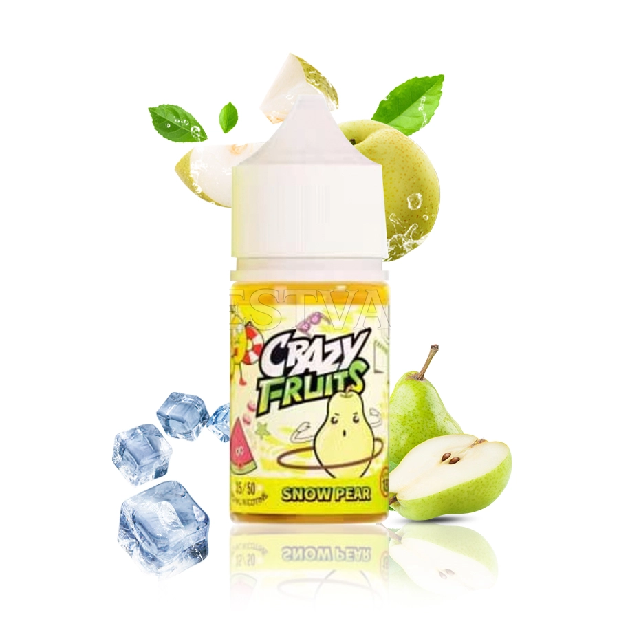 سالت نیکوتین توکیو گلابی خنک | TOKYO CRAZY FRUIT SNOW PEAR SALT JUICE